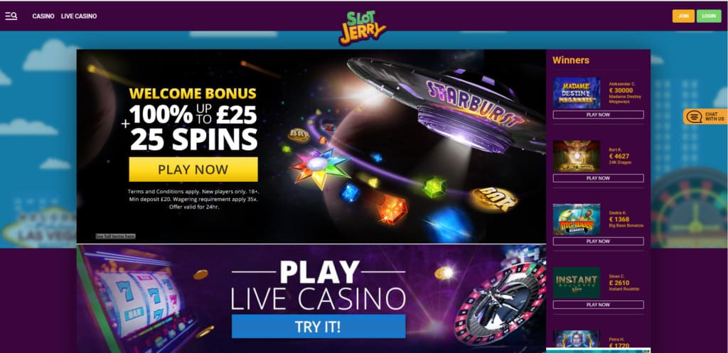 Slotjerry casino online